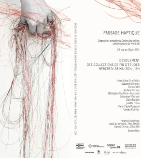 vernissage passage haptique